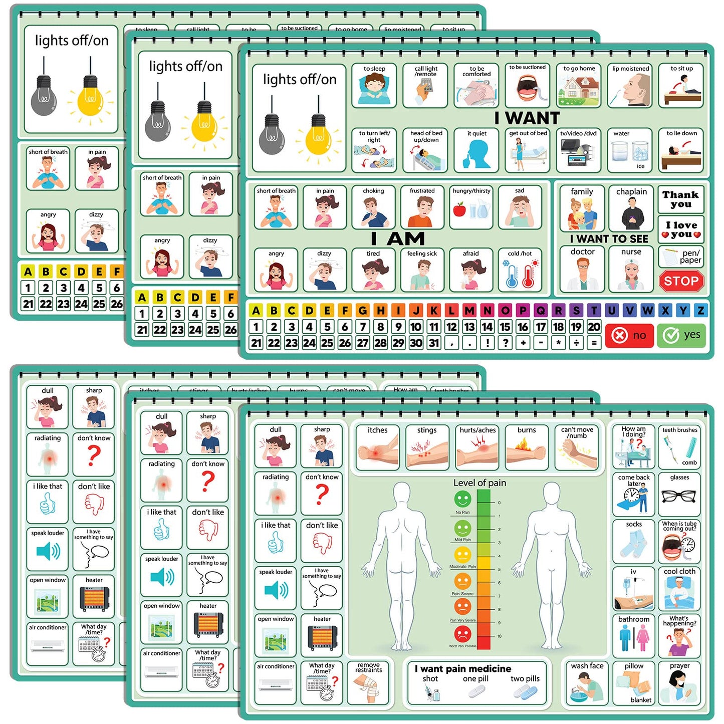Visual Communication Board Set (Daily Expression Support)