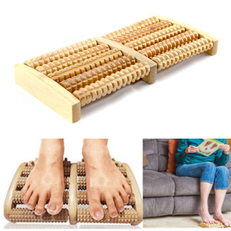 Wooden Foot Massage Roller (Foot Comfort & Relaxation)
