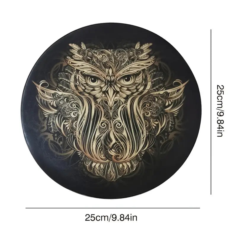 Siberian Owl Meditation Drum (Calm & Regulation Support)