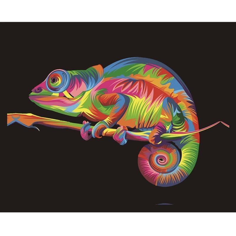 Lizard Diamond Art Kit (Creative Expression & Leisure)