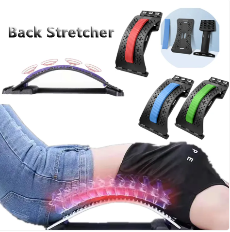 Adjustable Back Stretcher (Back Comfort & Stretching Support)