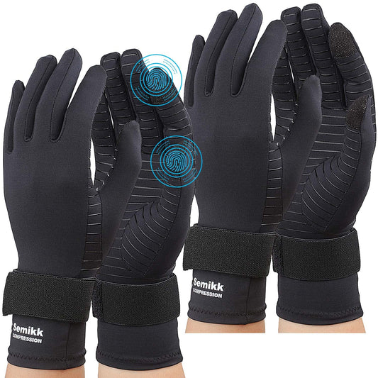 Compression Gloves (Hand Support & Comfort)