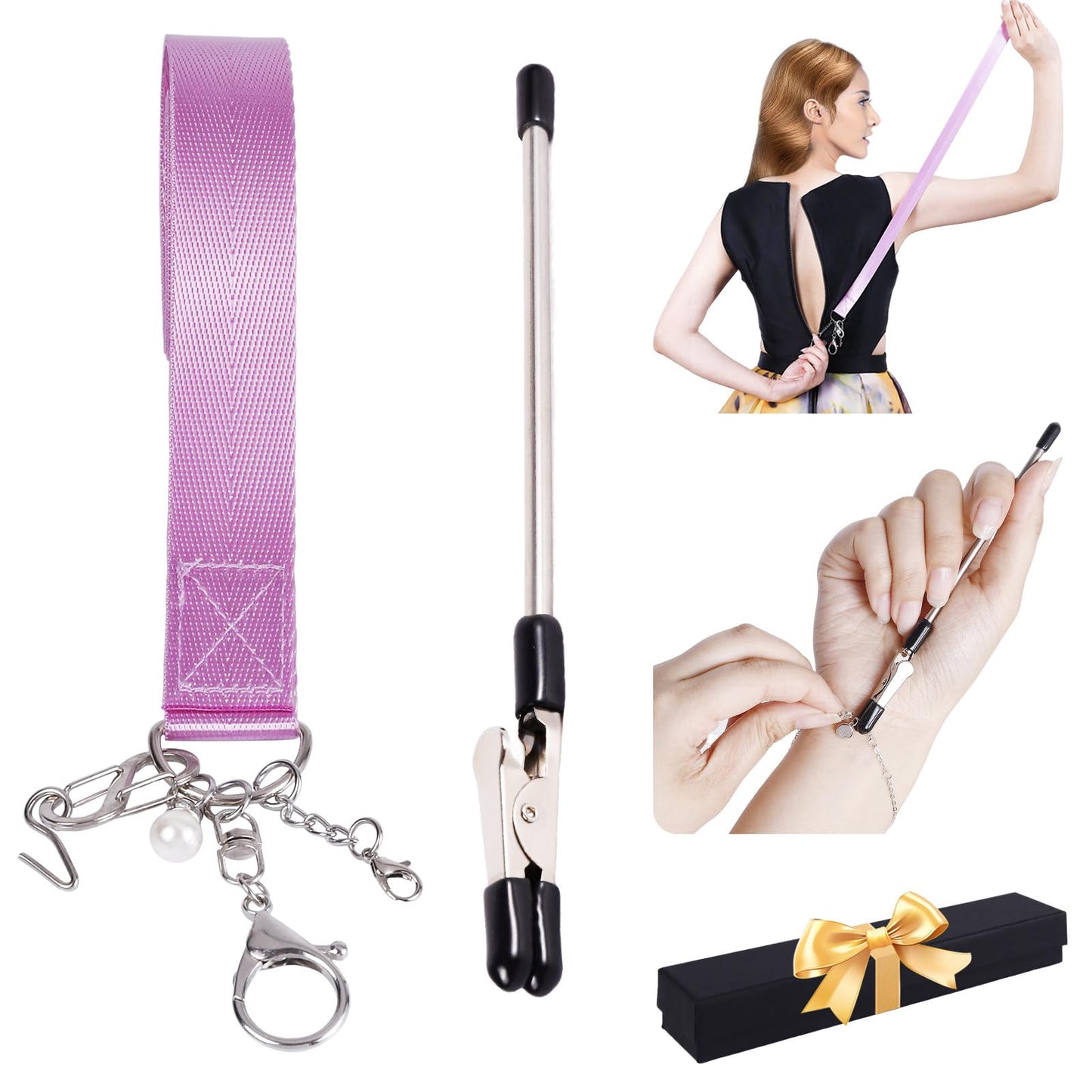 Zipper & Jewelry Assist Tool Set (Dressing Support)