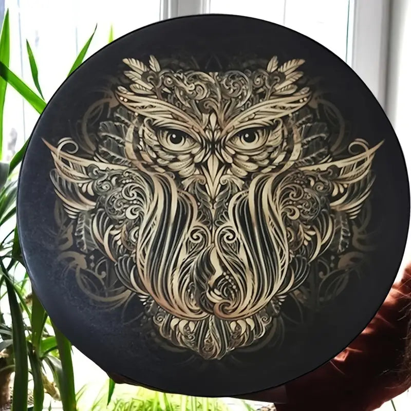 Siberian Owl Meditation Drum (Calm & Regulation Support)