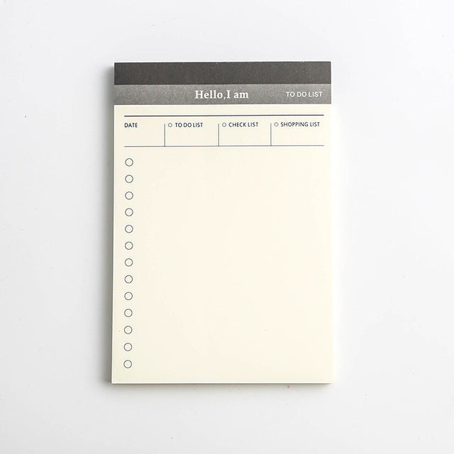 Visual Planning Memo Pad (Routine & Organization Support)