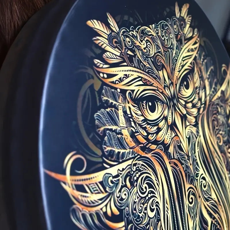 Siberian Owl Meditation Drum (Calm & Regulation Support)